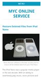 Mobile Screenshot of myconline.com